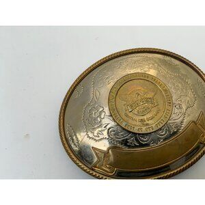 GERMAN SILVER BELT BUCKLE   4.5 W x 3.5 L
